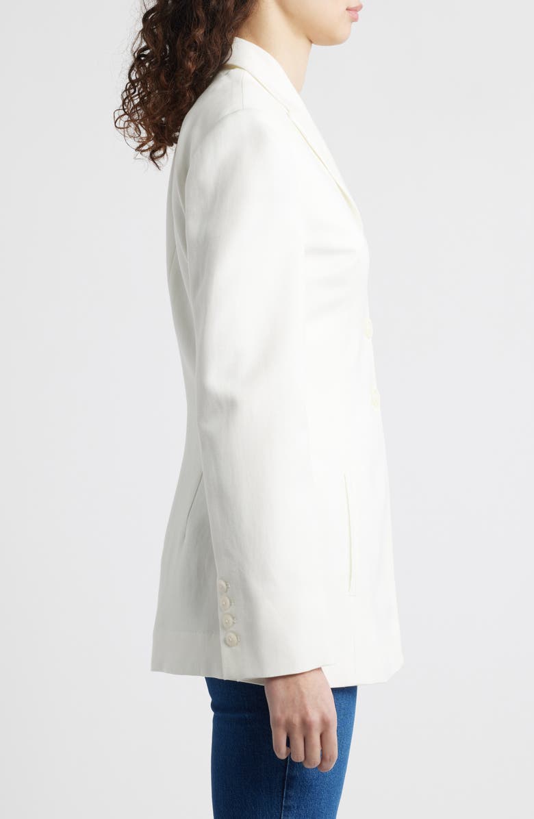 Faithfull the Brand Deni Blazer, Alternate, color, White