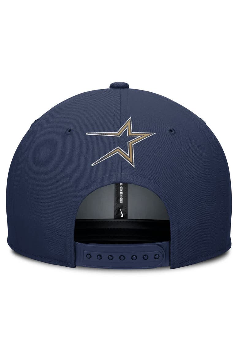 Men's Nike Gray/Navy Houston Astros Pro Performance Snapback Hat, Alternate, color, Gray