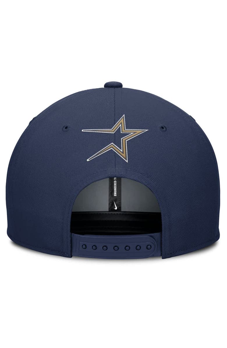 Nike Men's Nike Gray/Navy Houston Astros Pro Performance Snapback Hat, Alternate, color, Gray