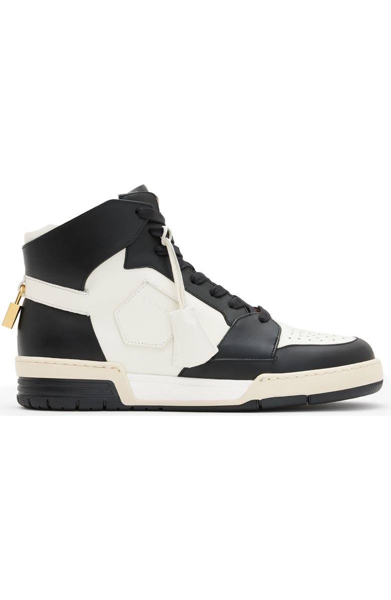 Buscemi Air Jon High Top Sneaker, Main, color, Black