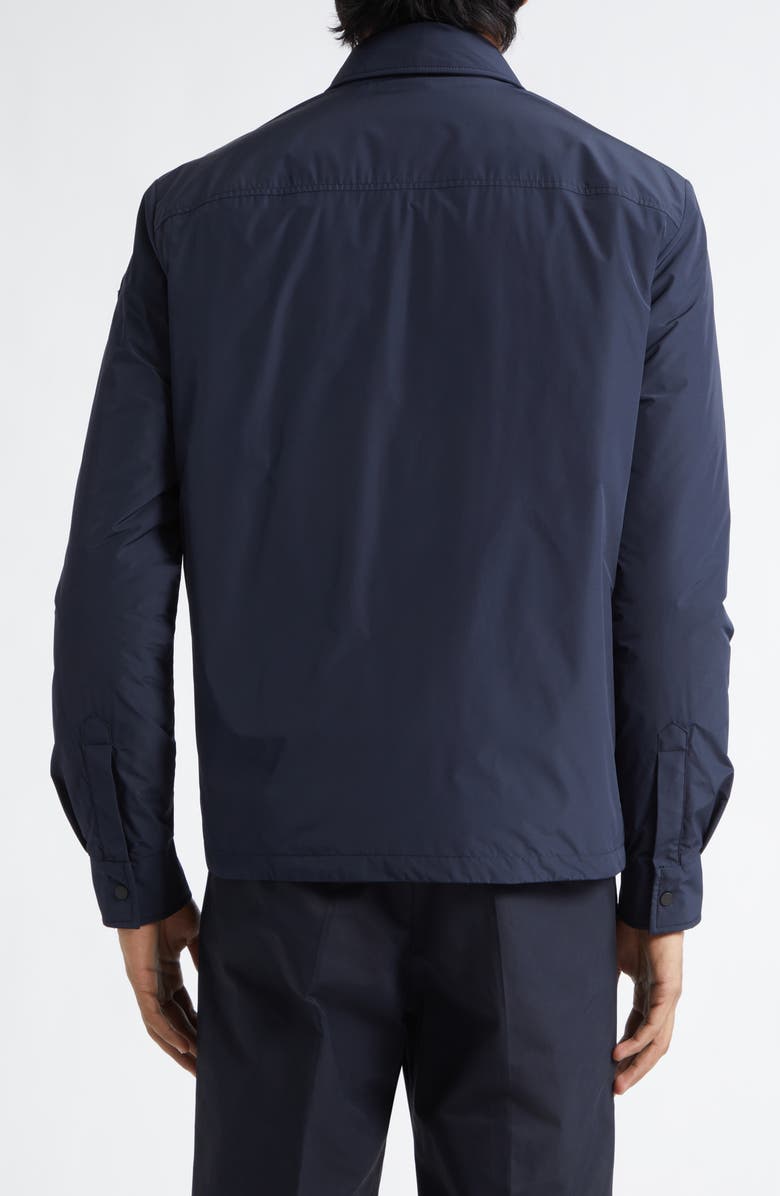Moncler Tollymore Shirt Jacket, Alternate, color, Navy Blue
