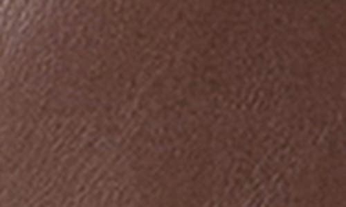 English Factory Faux Leather Skort In Brown