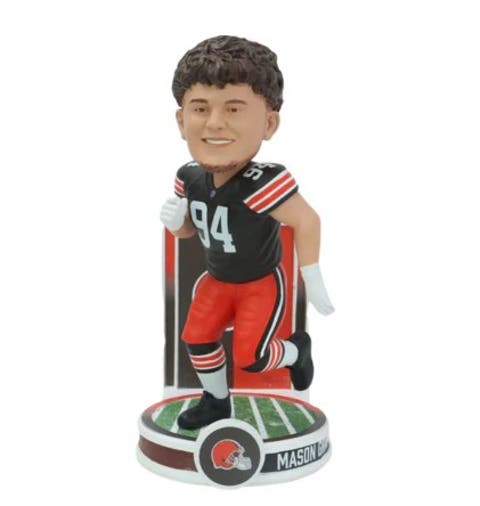 Mason Graham (Cleveland Browns) Banner Series NFL Rookie Bobblehead