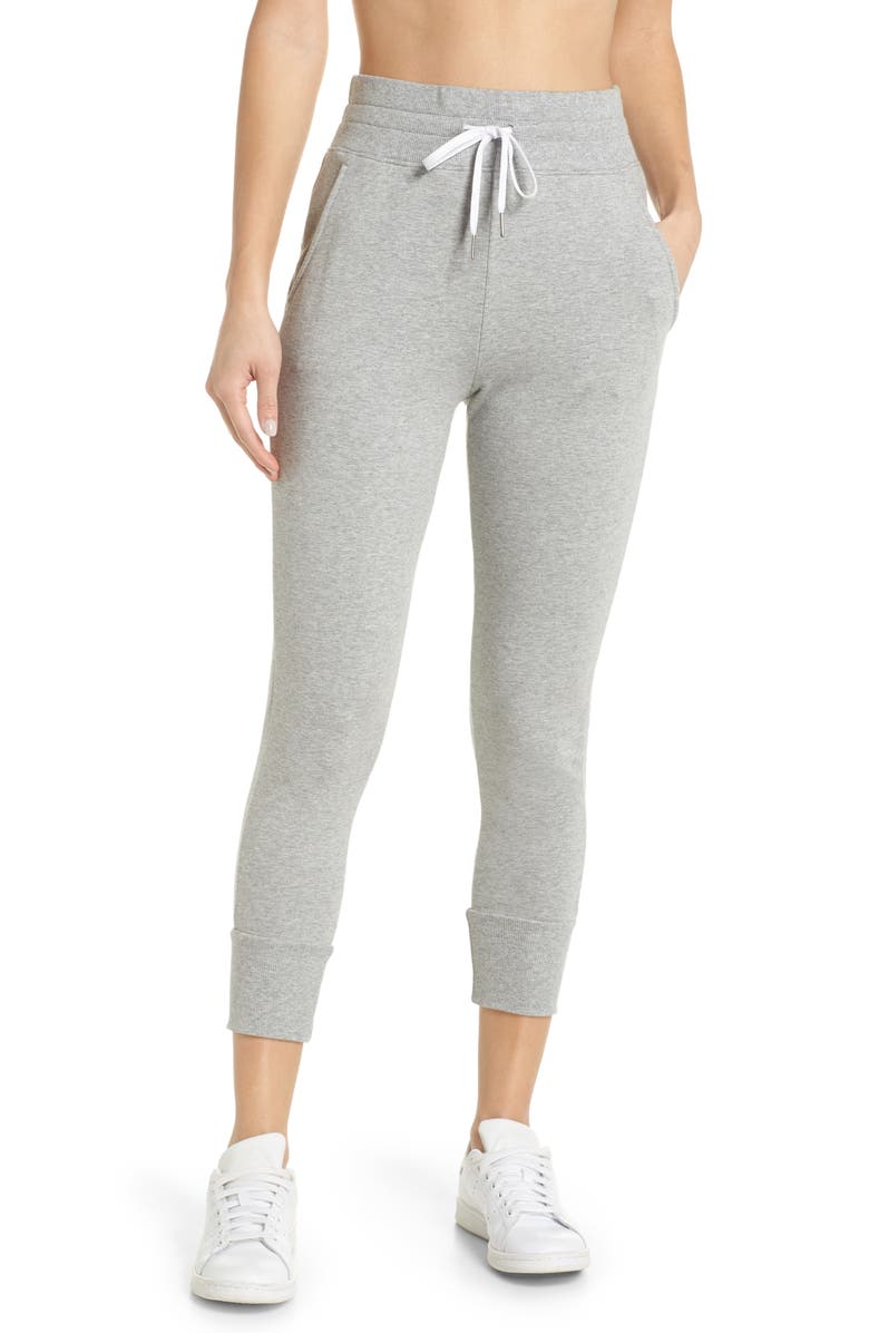 Zella Repeat High Waist Crop Jogger Pants, Main, color, 