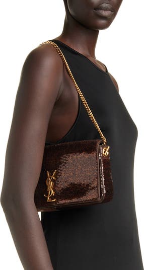 Saint Laurent Kate 99 Sequin Embellished Bag | Nordstrom Saint Laurent Kate 99 Sequin Embellished Bag | Nordstrom