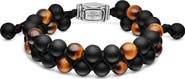 David Yurman Spiritual Beads Two Row Woven Bracelet, 8mm