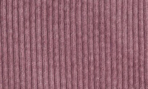 Seasalt Cornwall Asphodel Crop Wide Leg Corduroy Pants In Purple