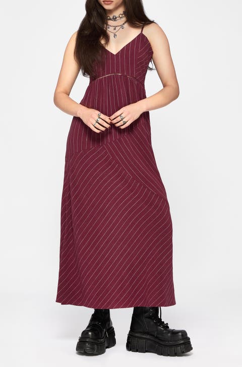 Rue Stripe Voile Cami Maxi Dress