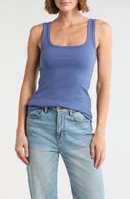 Melrose and Market Rib Tank Top