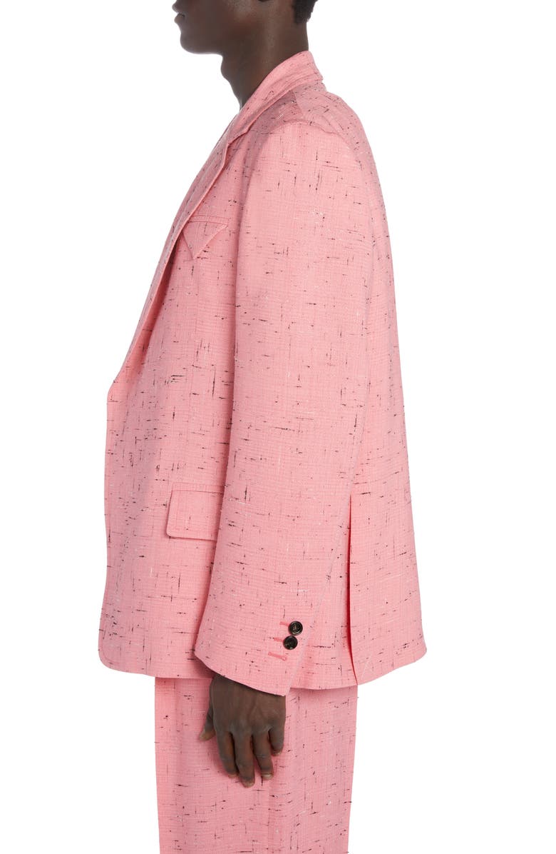 Bottega Veneta Crosshatch Viscose Blend Sport Coat, Alternate, color, 