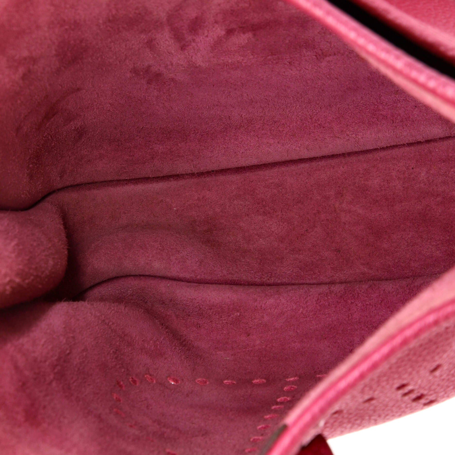 Pre-Owned Hermes Evelyne Bag Gen III Clemence PM, Alternate, color, Tosca