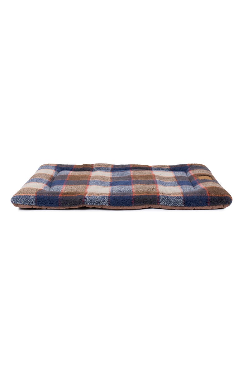 Pendleton Fleece Comfort Cushion, Main, color, Mountain Plaid