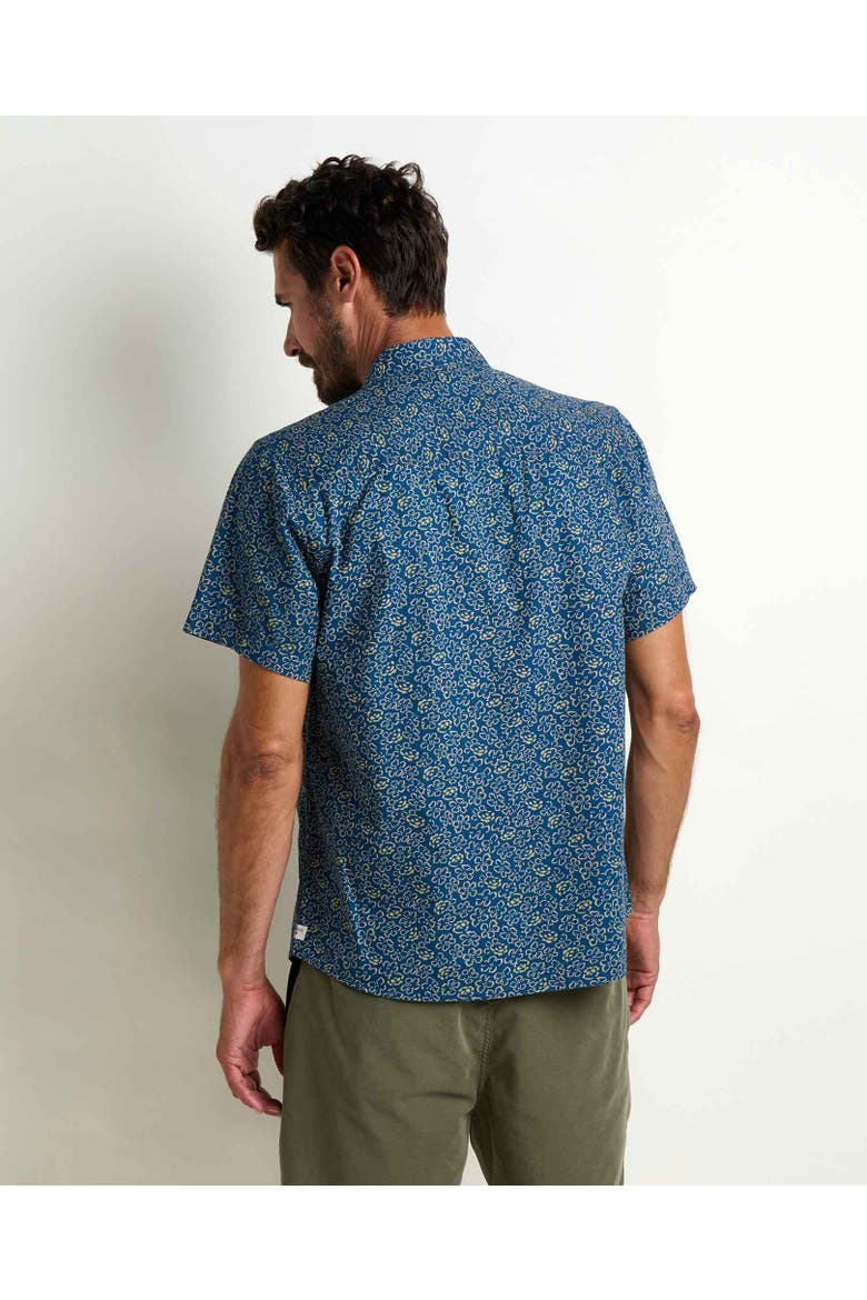 Fletch Short Sleeve Shirt, Alternate, color, Canal Print