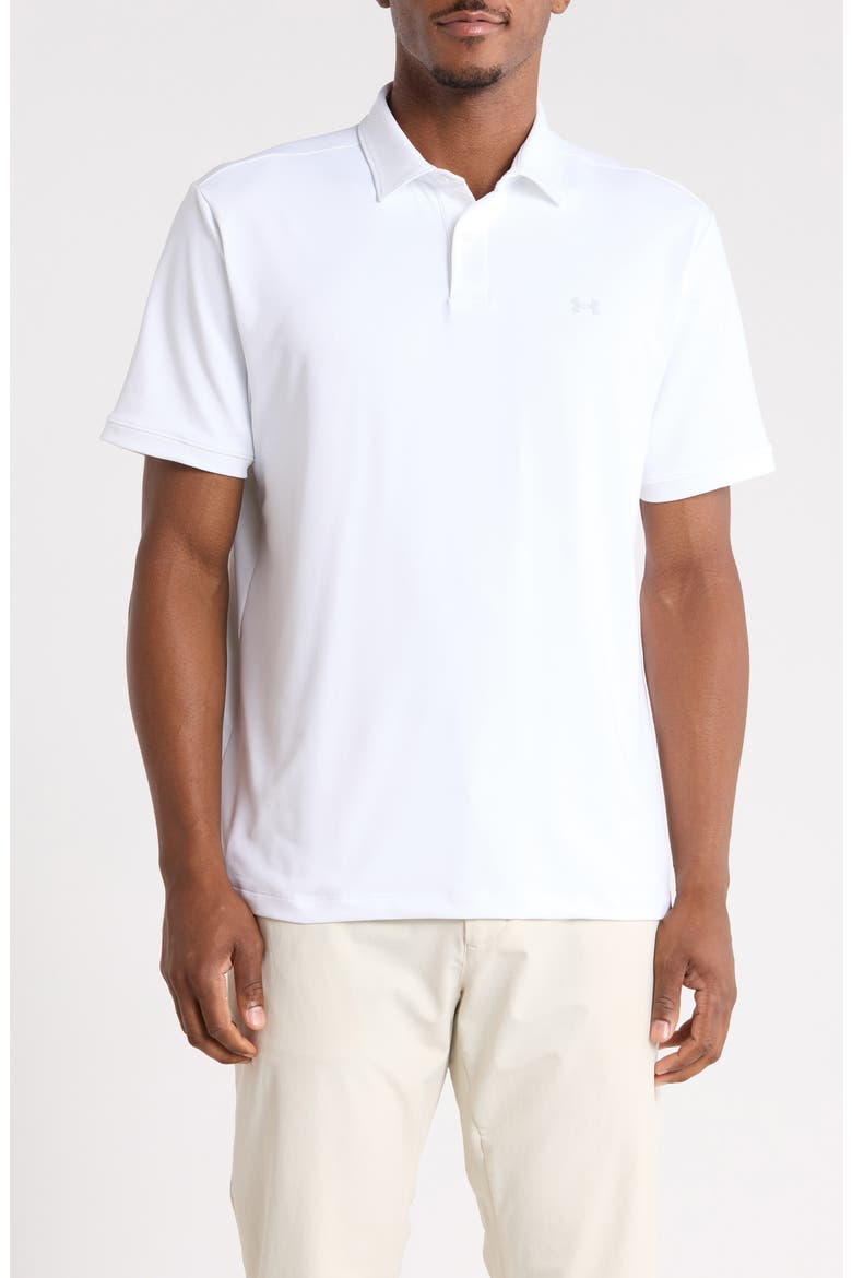 Drive Sport Piqu Polo, Main, color, 100 WHITE