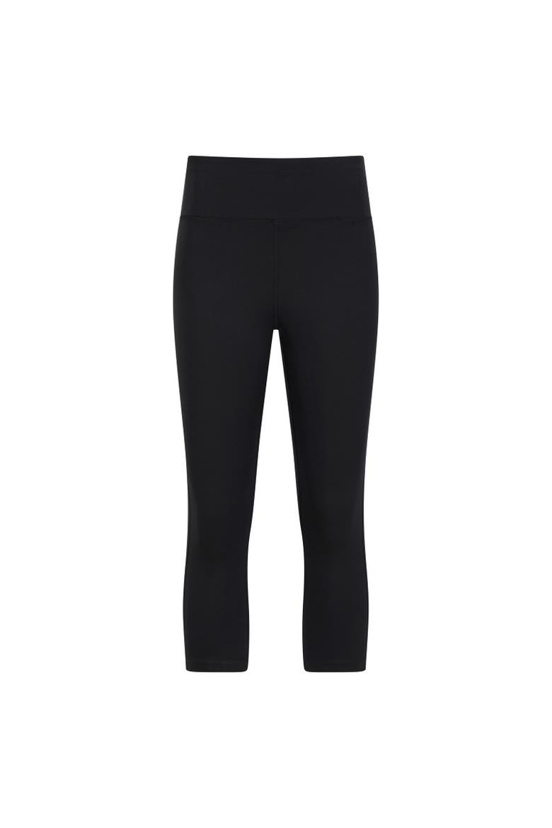 Blackout Capri High Waist Leggings, Main, color, Black