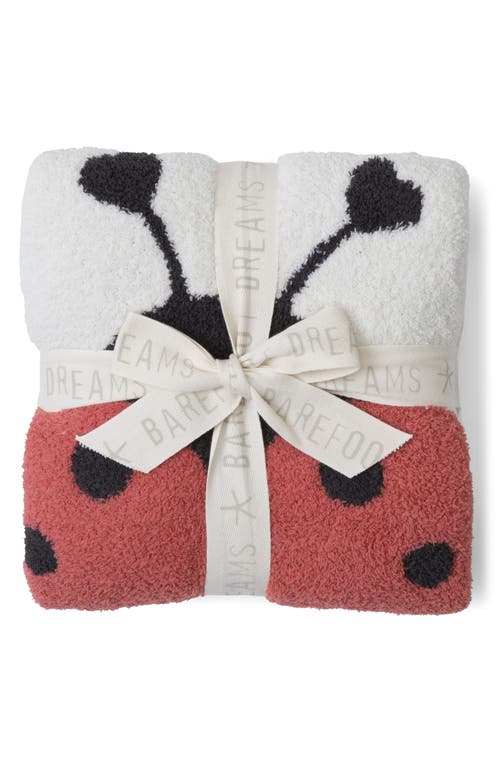 BAREFOOT DREAMS BAREFOOT DREAMS COZYCHIC® LOVE BUG RECEIVING BLANKET 