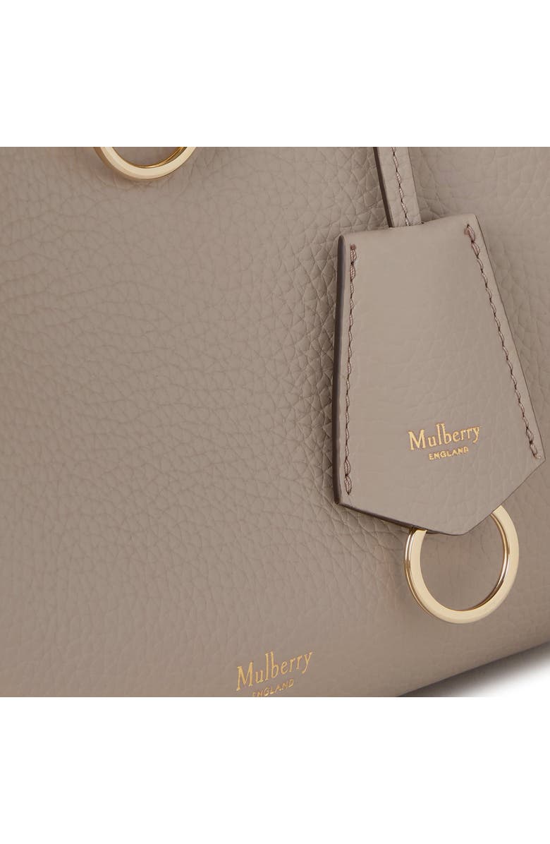 Mulberry Small Iris Leather Top Handle Bag, Alternate, color, Cashmere Taupe