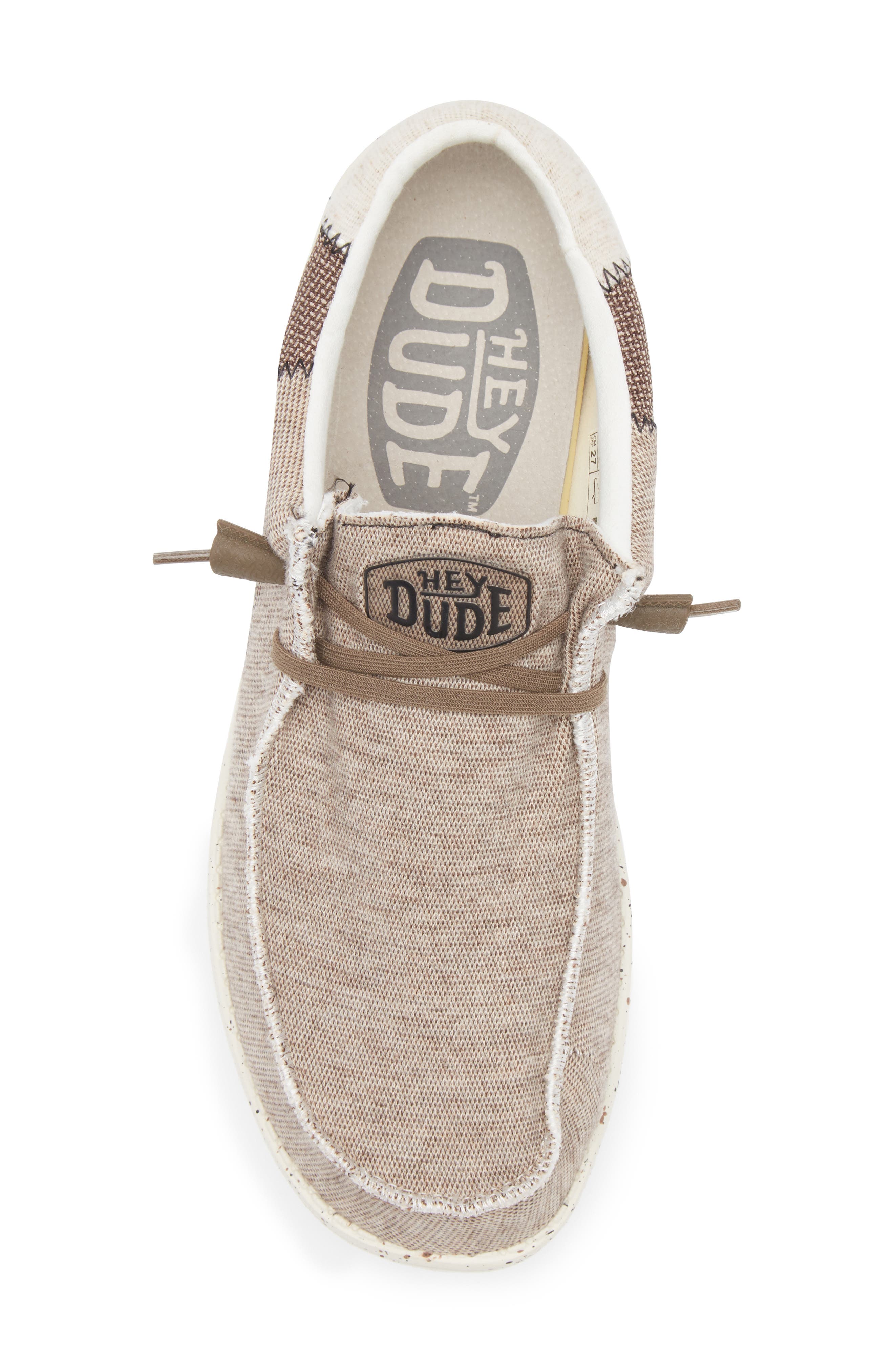 Wally Stretch Lace-Up Shoe, Alternate, color, TEAK