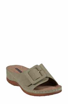 GOOD CHOICE NEW YORK Hamden Platform Slide Sandal