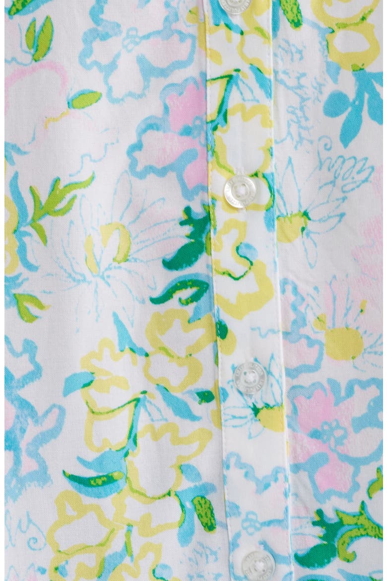 Rayanna Floral Print Tunic Dress, Alternate, color, MULTI LILLY GARDEN