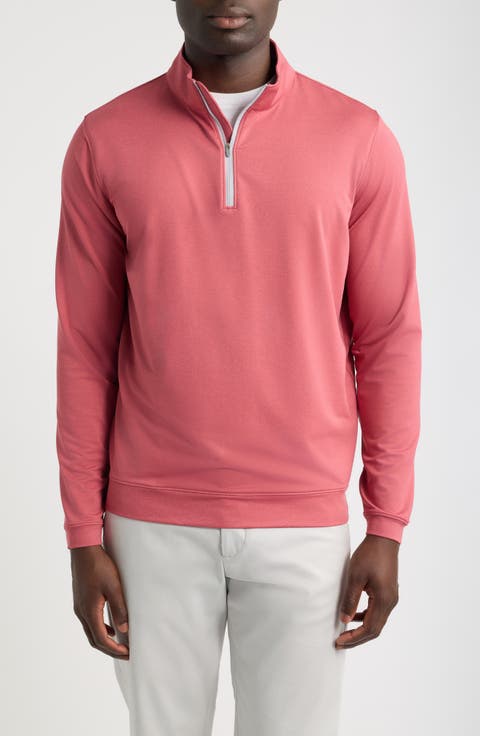 Perth Mélange Performance Quarter-Zip Pullover