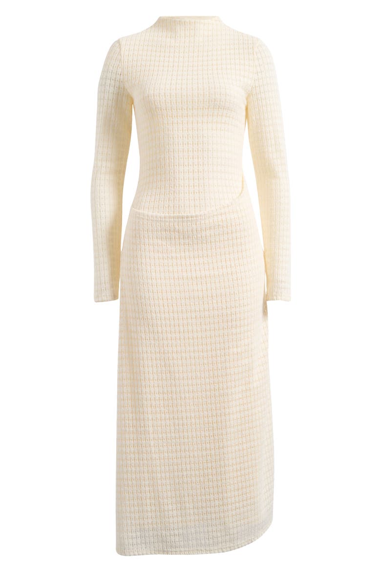 Resolution Long Sleeve Maxi Dress, Alternate, color, PALE BEIGE
