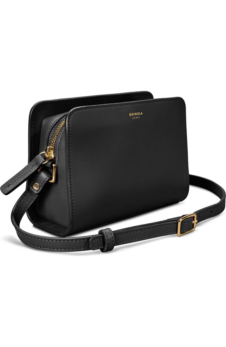 Shinola Mini Leather Crossbody Bag, Alternate, color,