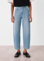 Whistles Stretch Barrel Leg Jean