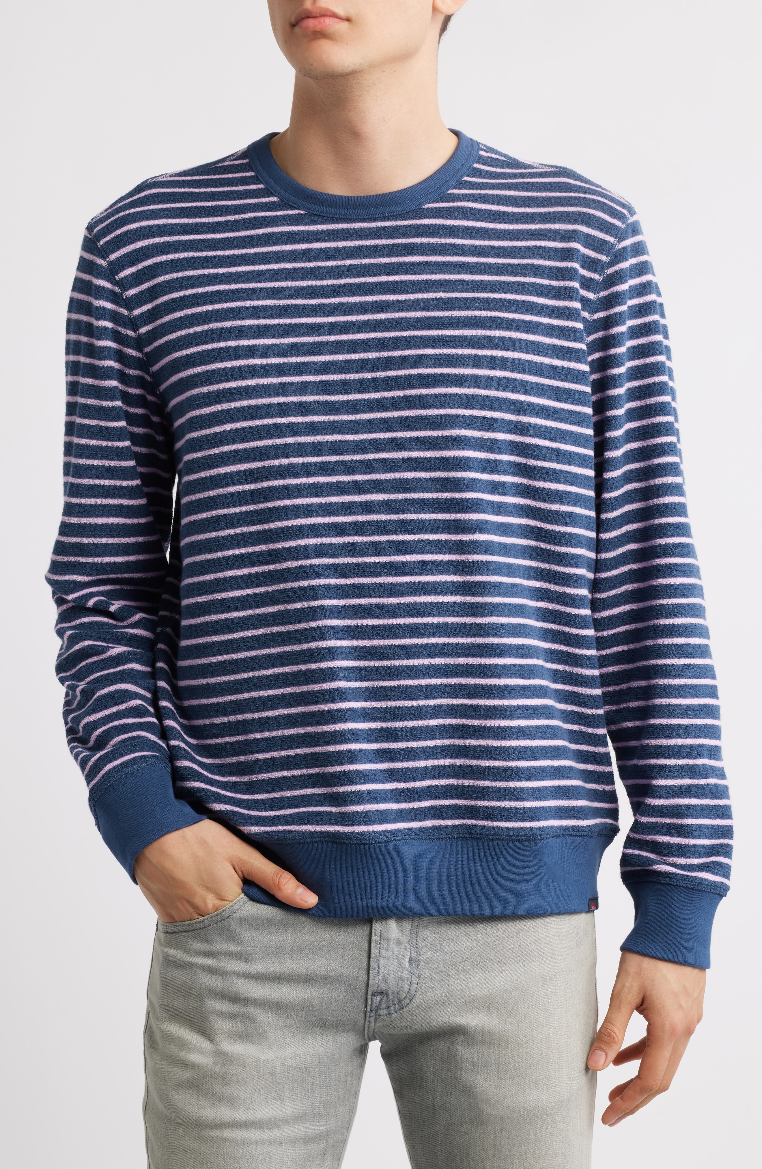 Faherty Cabana French Terry Crewneck Sweatshirt