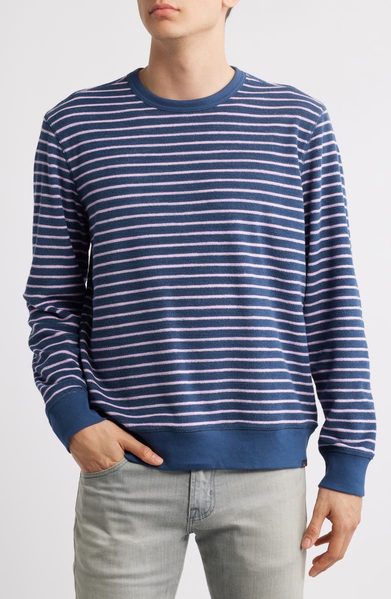Faherty Cabana French Terry Crewneck Sweatshirt, Main, color, 