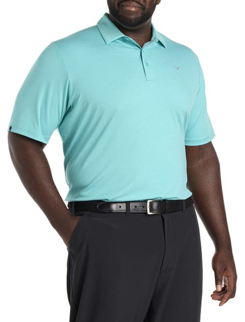 Big & Tall Classic Jacquard Golf Polo Shirt