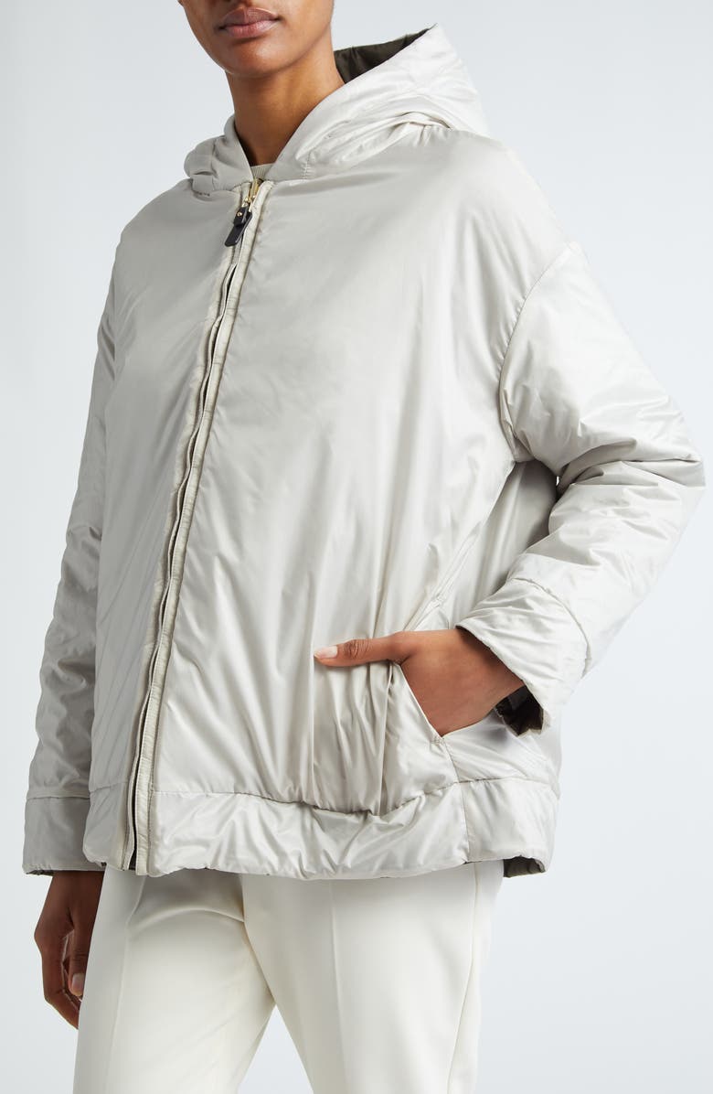 Max Mara GreenBox Insulated Hooded Jacket, Alternate, color, 