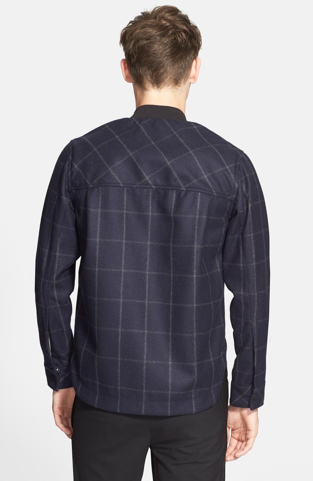 Tim Coppens Check Varsity Shirt Jacket (Men) | Nordstrom