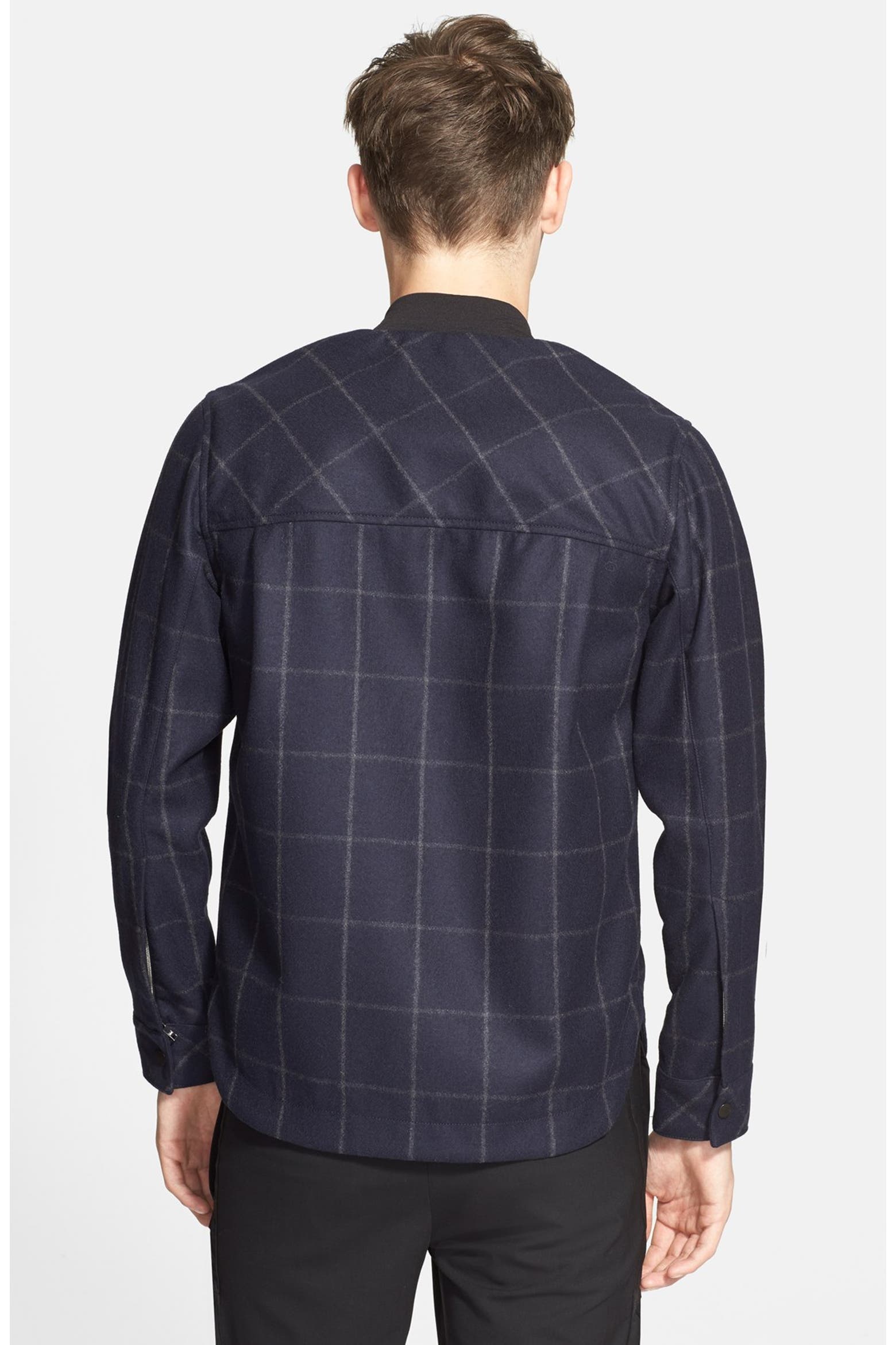 Tim Card Balance Tim Coppens Check Varsity Shirt Jacket (Men) | Nordstrom