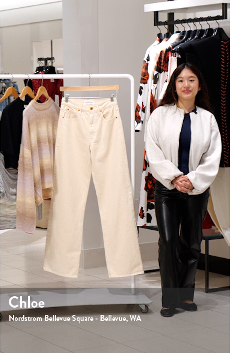 Grace High Waist Wide Leg Jeans, sales video thumbnail