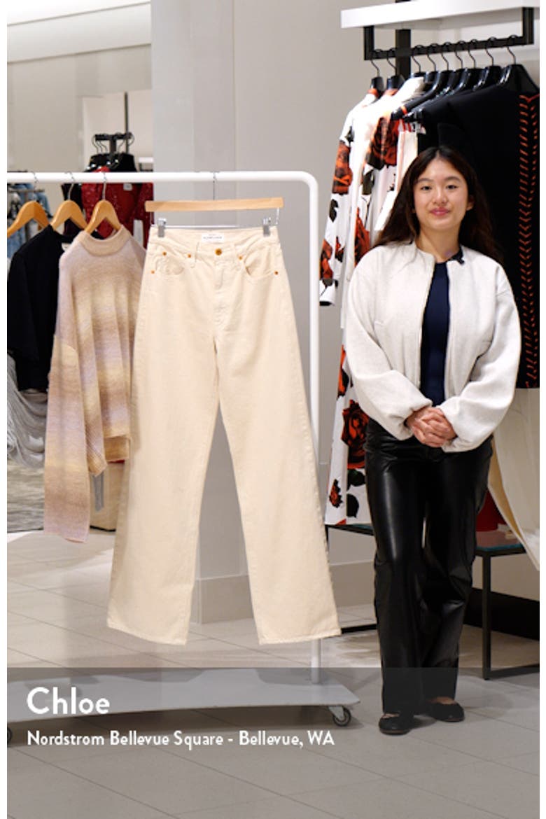 Grace High Waist Wide Leg Jeans video