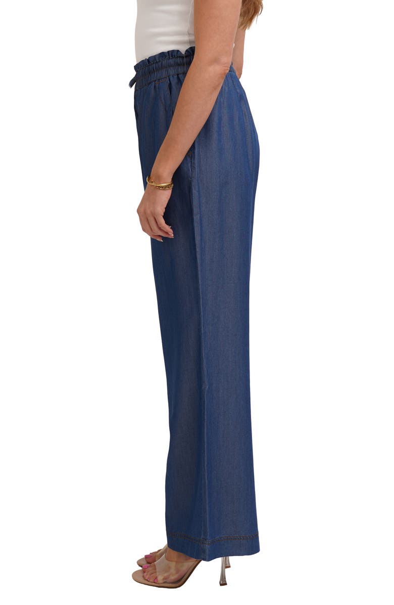 CYRUS Pull On Wide Leg Pants, Alternate, color, Tide Denim