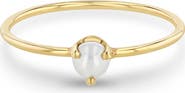 Zoë Chicco White Pearl Stacking Ring