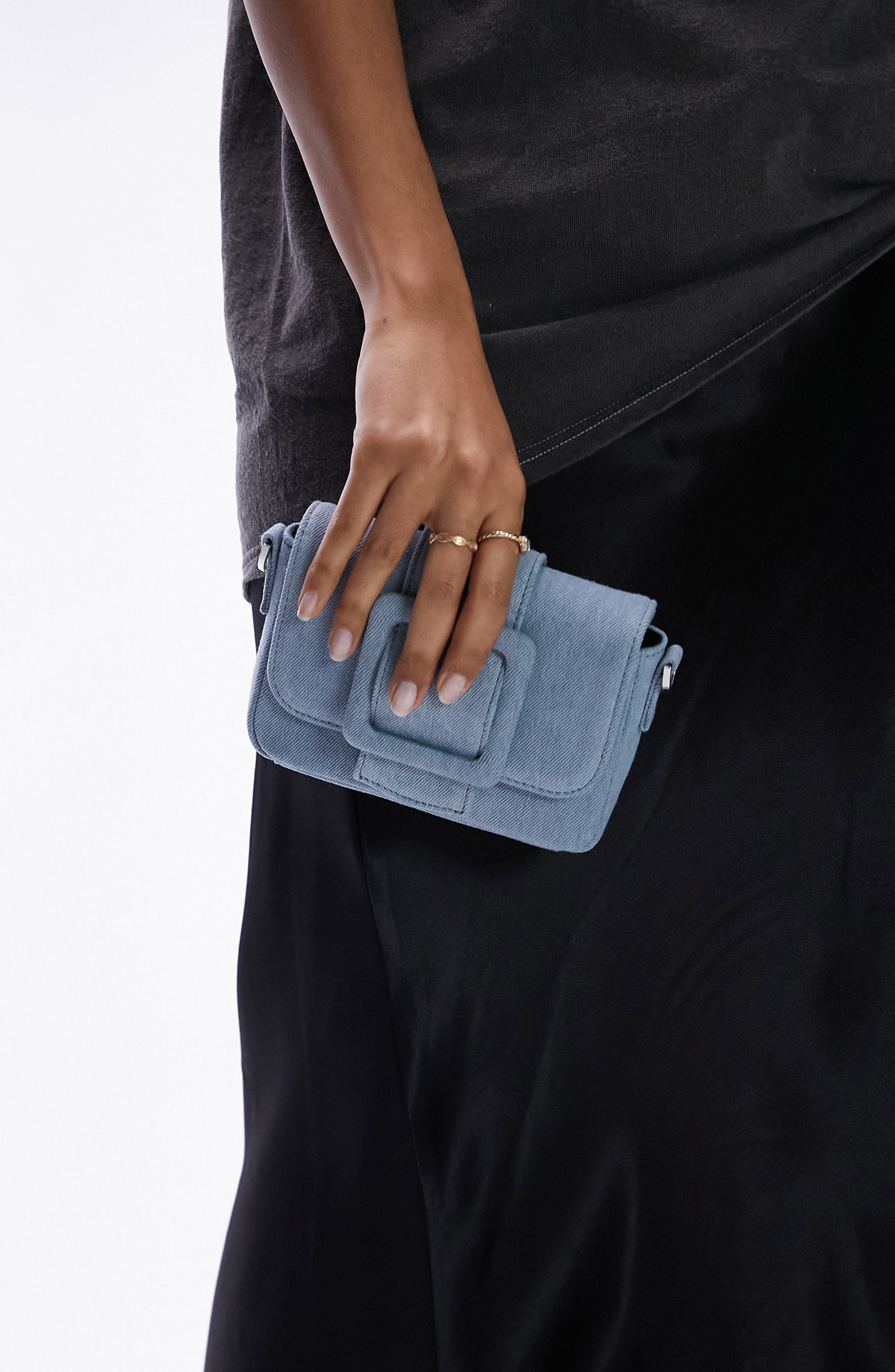 Flora Mini Crossbody Bag, Alternate, color, LIGHT BLUE
