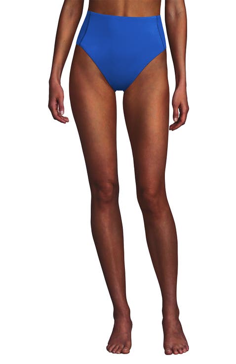 Tugless QuickDry High Waisted High Leg Bikini Bottoms