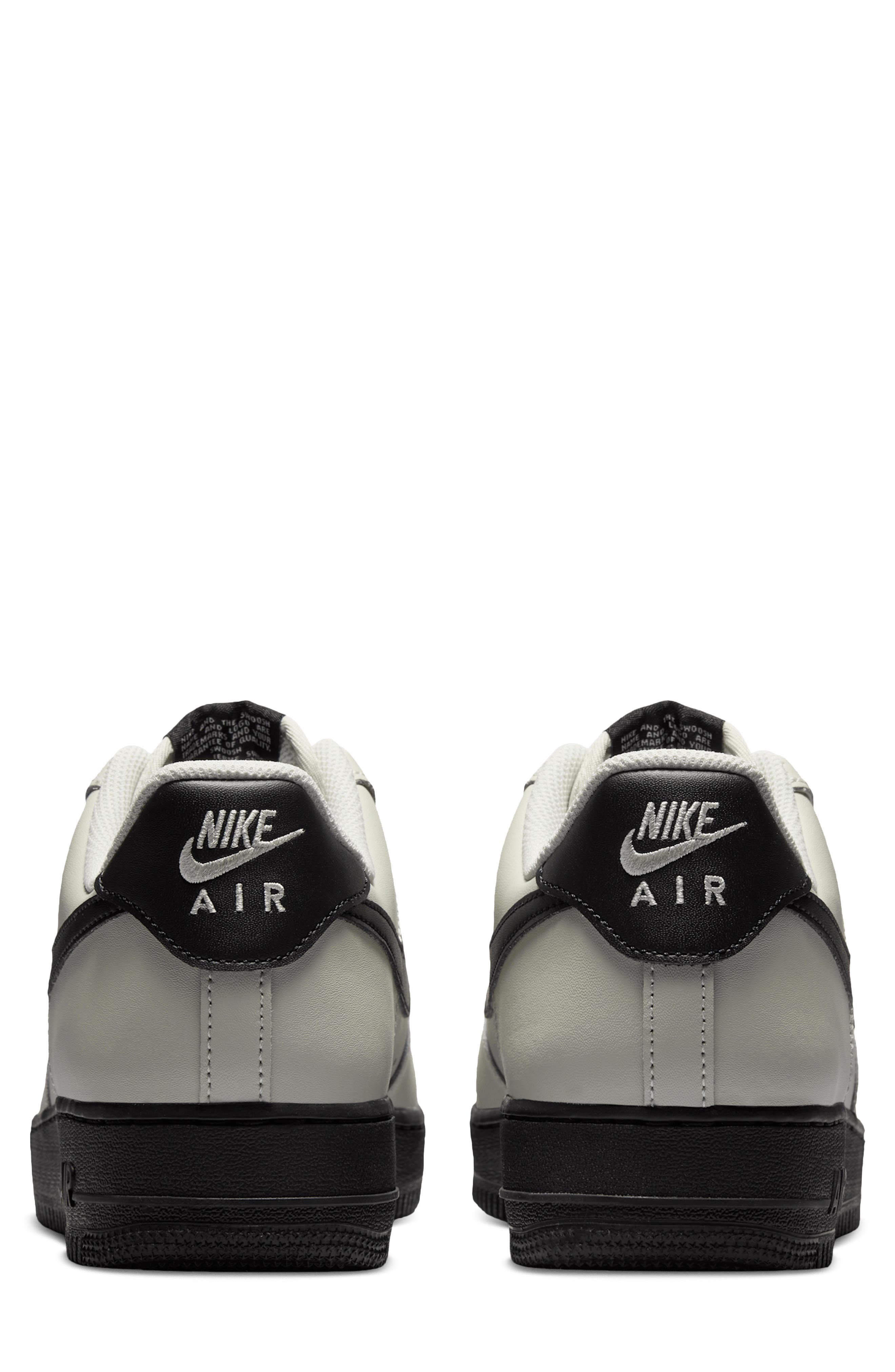 Air Force 1 '07 Basketball Sneaker, Alternate, color, BONE/ BLACK