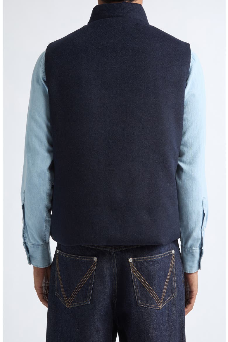 Falieri Wool Blend Vest, Alternate, color, BLUE GREY
