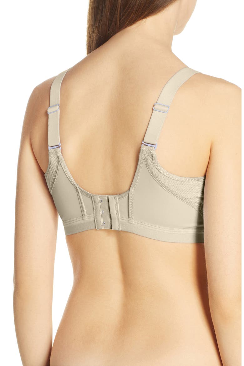 Brandi High Impact Underwire Sports Bra, Alternate, color, SAND