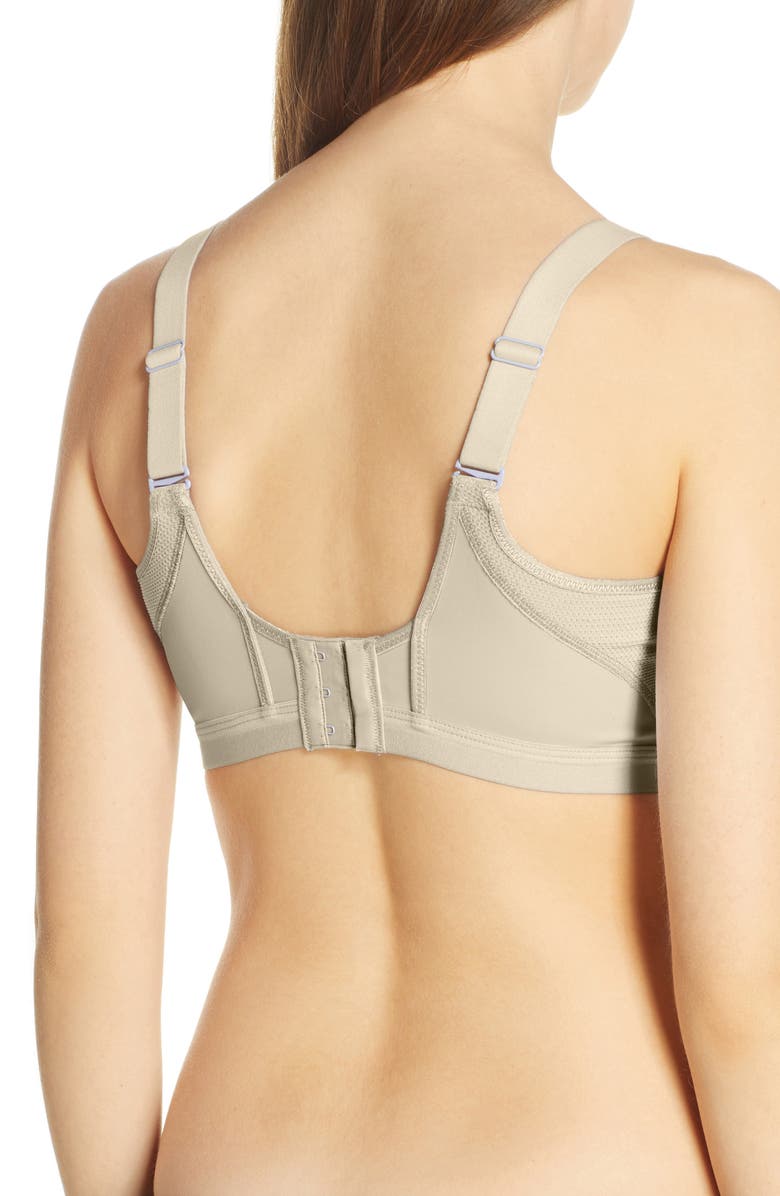 Wacoal Brandi High Impact Underwire Sports Bra, Alternate, color, Sand
