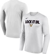 Nike Men's Nike  White Vanderbilt Commodores 2026 On-Court Bench Long Sleeve T-Shirt