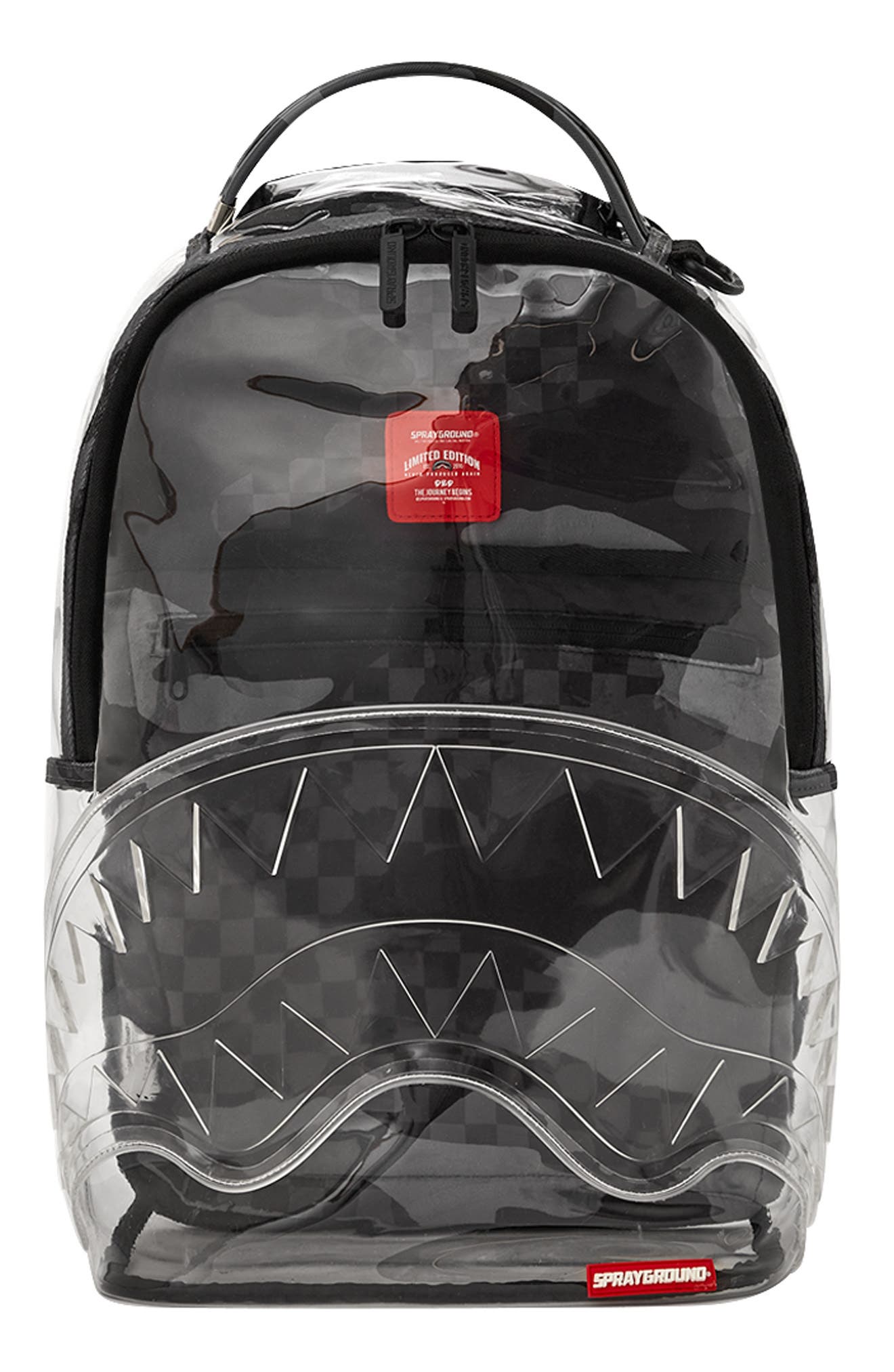 Sprayground Kids' Transparent Backpack, Main, color, 