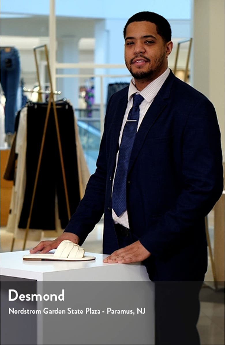 Palmetta Braided Slide Sandal, sales video thumbnail