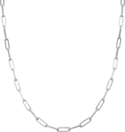 The Lovery Fine Jewelry Large Paperclip Link Chain Necklace