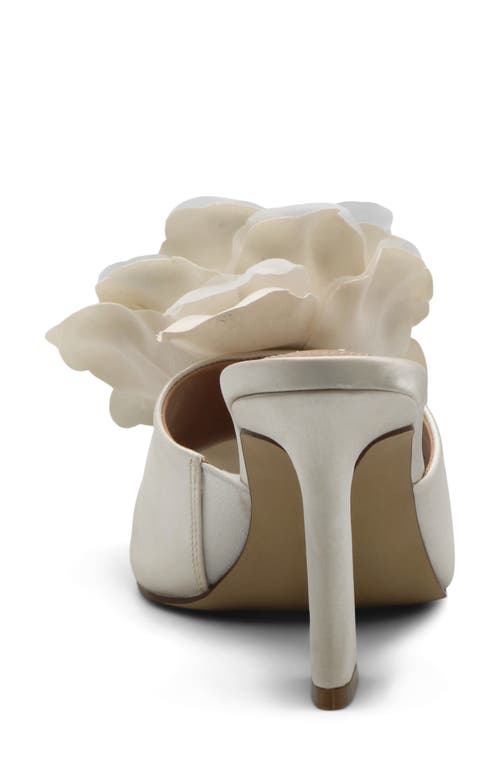 Charles David Karaoke Slide Sandal In Ivory