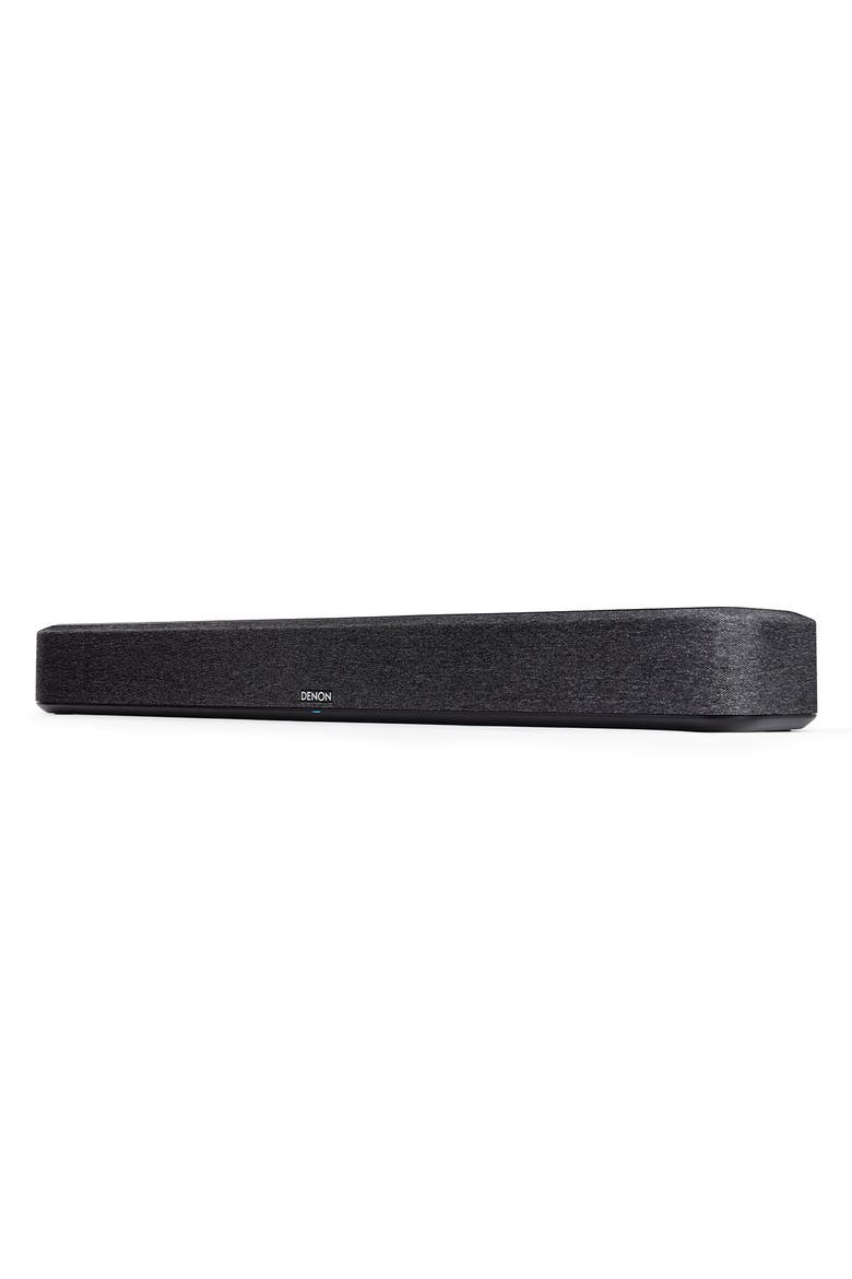 Home Sound Bar 550 with Dolby Atmos and HEOS Built-in and Denon Home Wireless 8" Subwoofer with HEOS, Alternate, color, Black